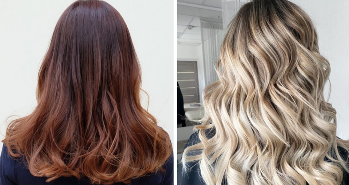 Diferença de morena iluminada e luzes